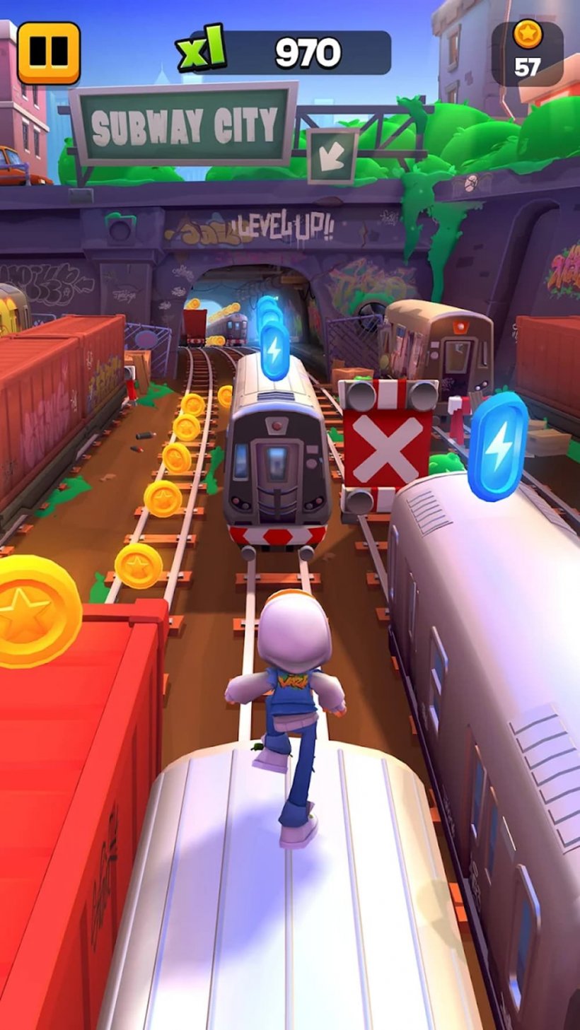 Screenshot from Subway Surfers stad