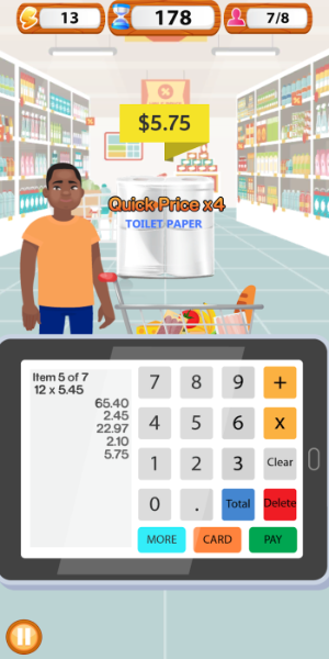 Supermarket Cashier Simulator Mod Captura de pantalla 2