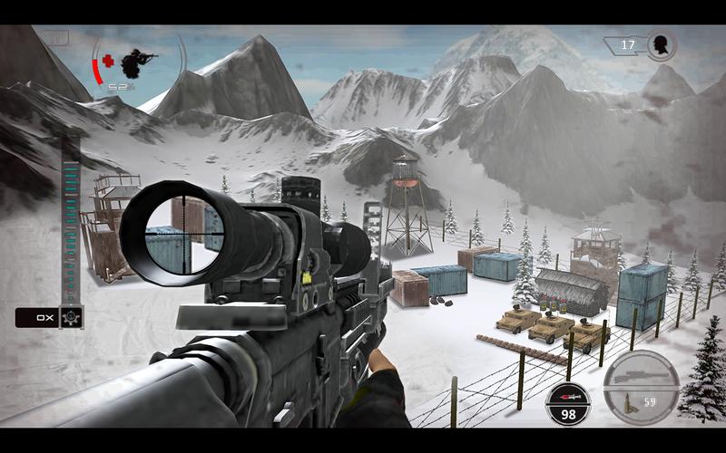 Mountain Sniper Shooting: FPS Скриншот 2
