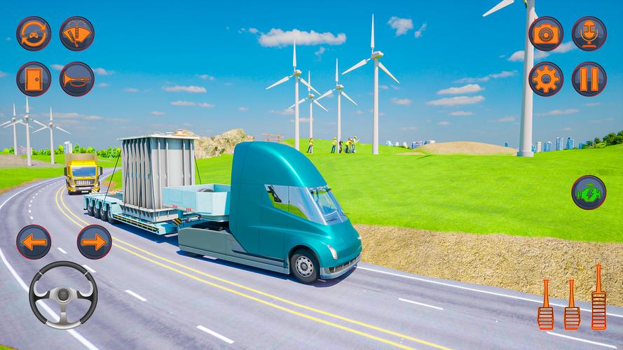 US Cargo Truck Games 3D Captura de pantalla 2