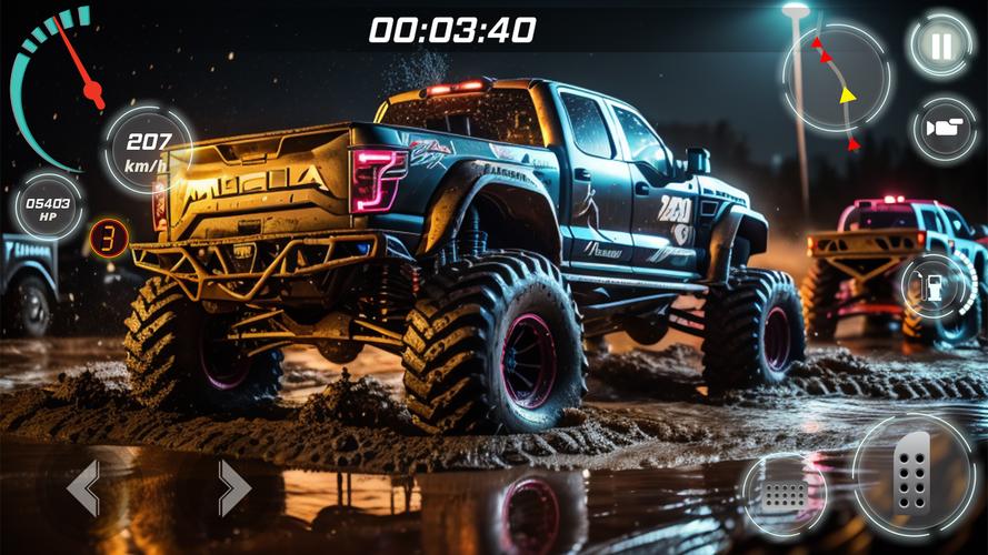 Offroad Mud Truck Game Offline Captura de tela 4