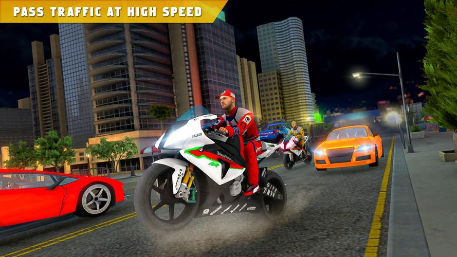 Highway Traffic Bike Race Moto 스크린샷 3