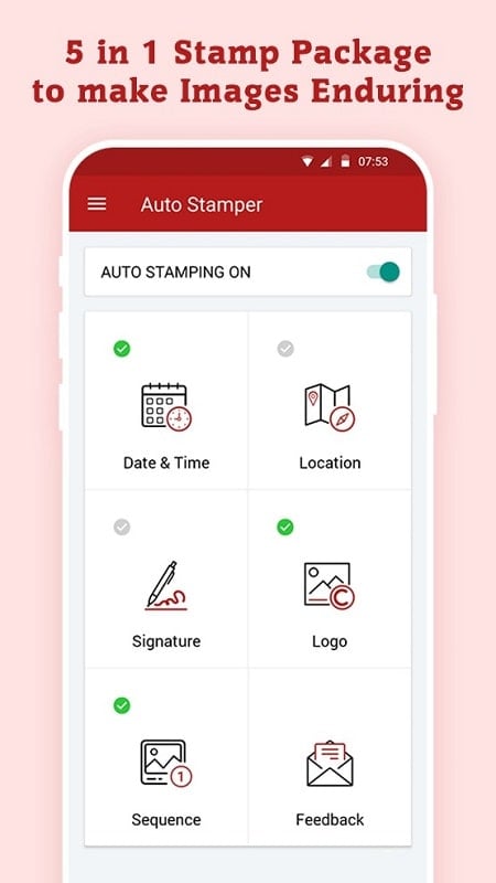 Schermata Auto Stamper 3