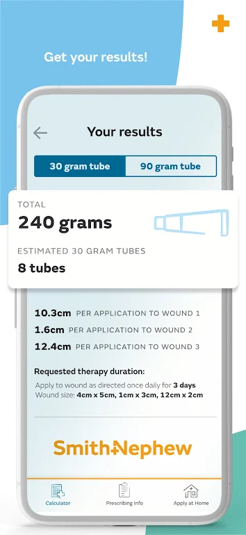 SANTYL* Dosing Calculator Скриншот 1