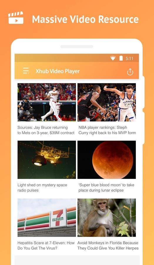 Xhub Video Player Скриншот 3