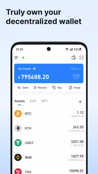 TokenPocket: Crypto & Bitcoin Captura de pantalla 1