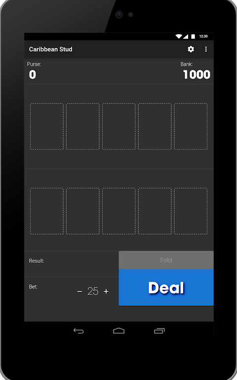 Caribbean Stud - Poker Style Card Game Screenshot 1
