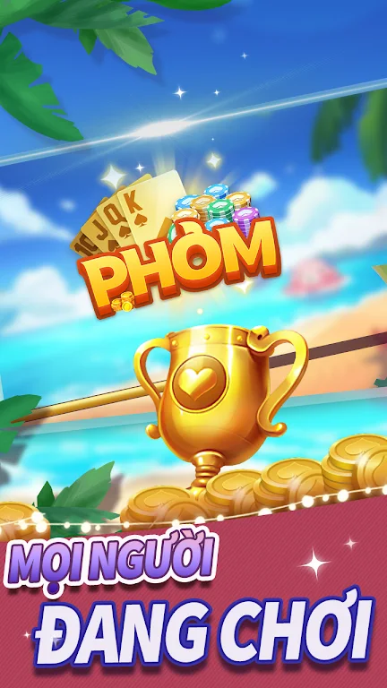 Phom Poker-Phỏm ภาพหน้าจอ 1