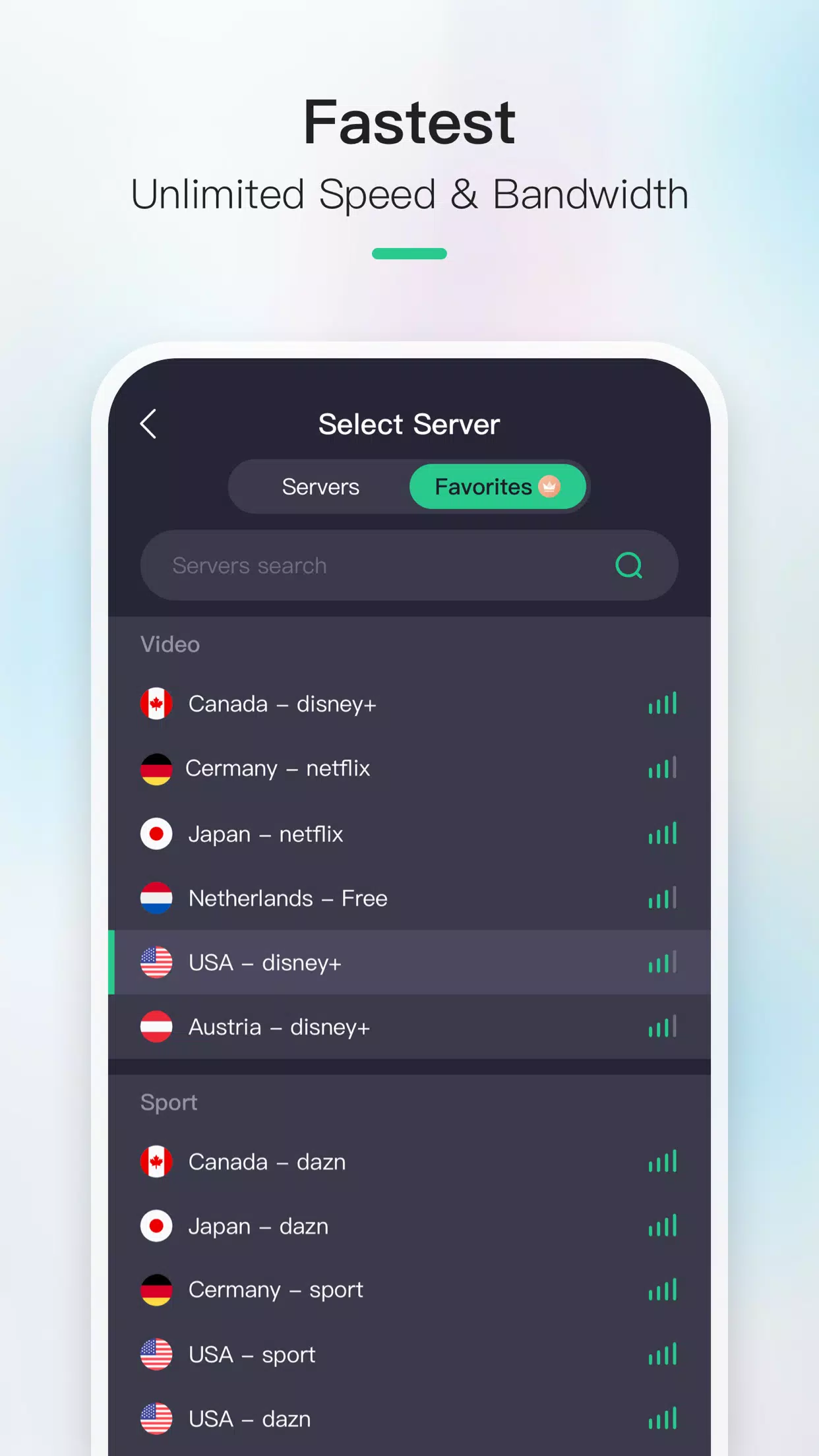 Now VPN Ekran Görüntüsü 4