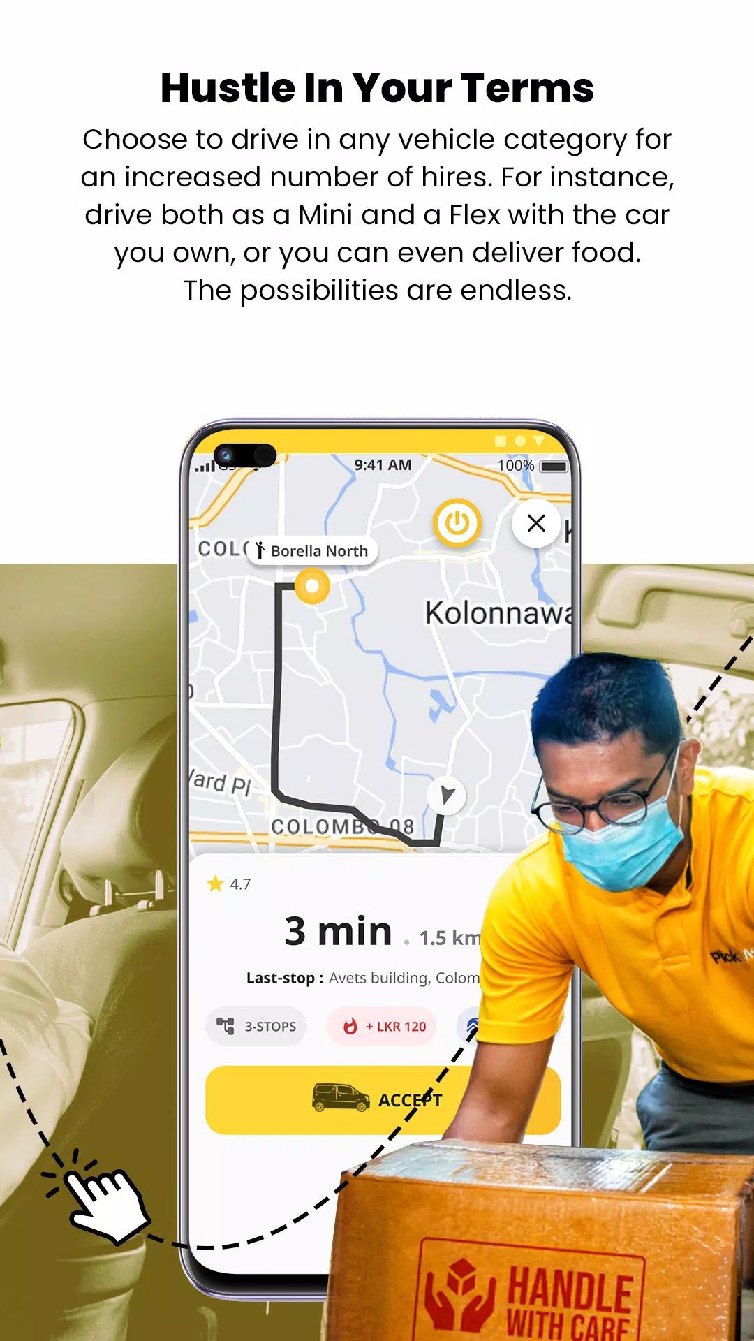 PickMe Driver स्क्रीनशॉट 4