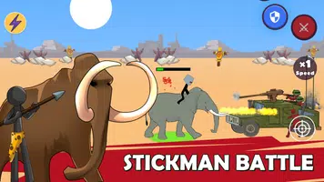 Age of Stickman Battle of Empires Ảnh chụp màn hình 4