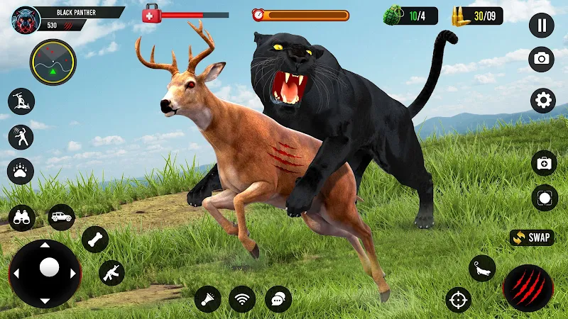 Black Panther Simulator Games Zrzut ekranu 2