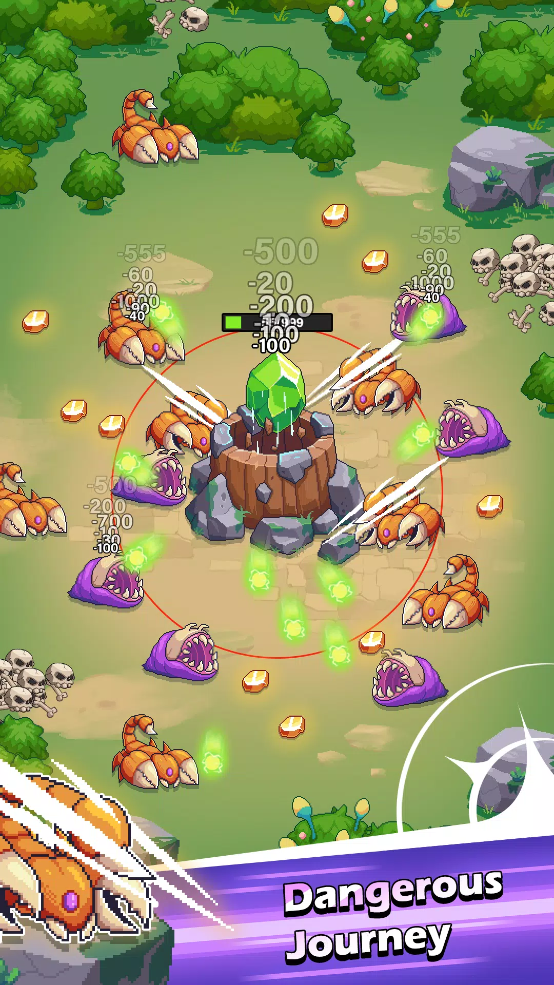 Pixel Defense: Idle TD Zrzut ekranu 1