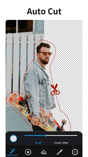 Photo Editor BG Eraser MagiCut Zrzut ekranu 1