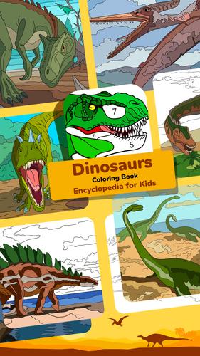Enciclopedia de colores Dino Captura de pantalla 1
