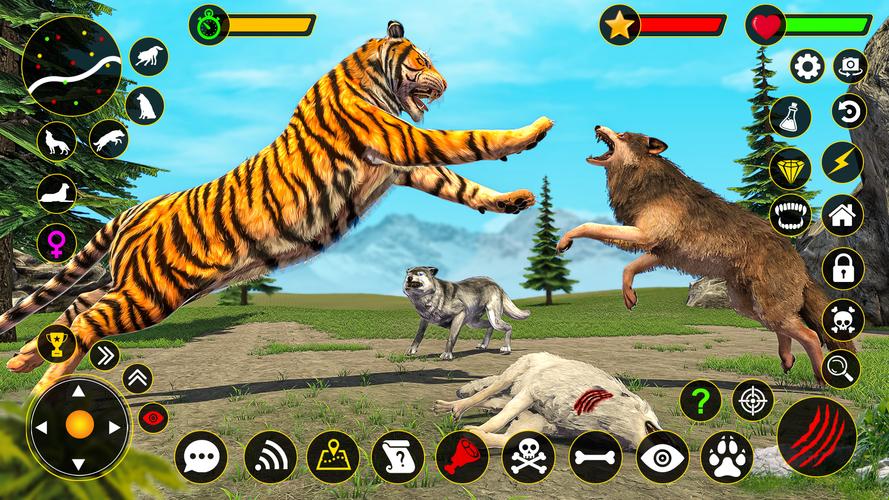 The Wolf Simulator: Wild Game Capture d'écran 4