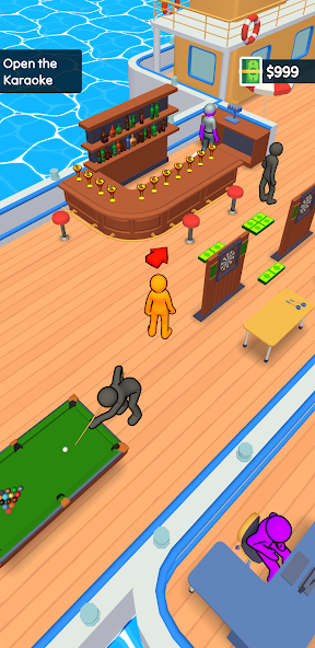 Boat Venture: Idle Manager Mod スクリーンショット 2