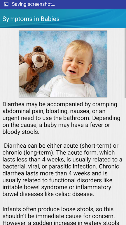 Diarrhea and Dehydration Help應用截圖第3張