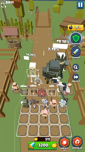 Schermata Merge Shooter Mod 3