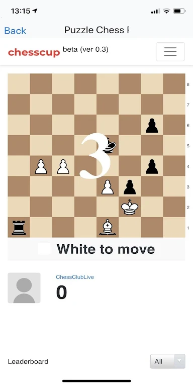 Puzzle Chess Rush Скриншот 1