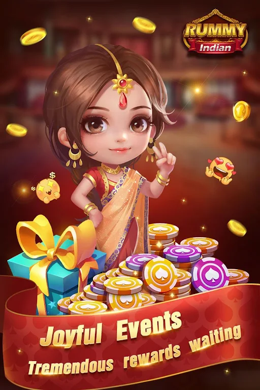 Indian Rummy-Free Online Card Game Ekran Görüntüsü 1