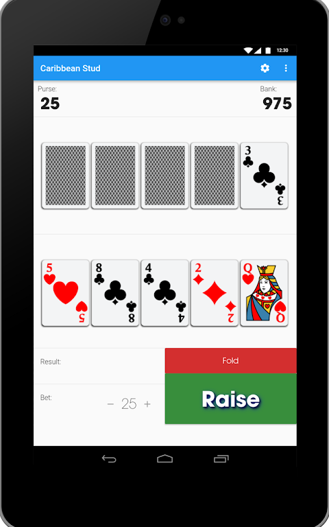 Caribbean Stud - Poker Style Card Game Screenshot 4