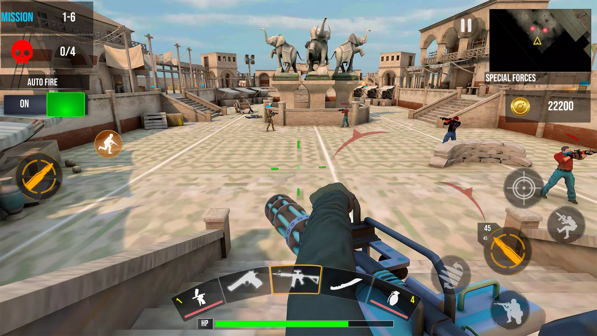 FPS Commando Strike 3D Скриншот 4
