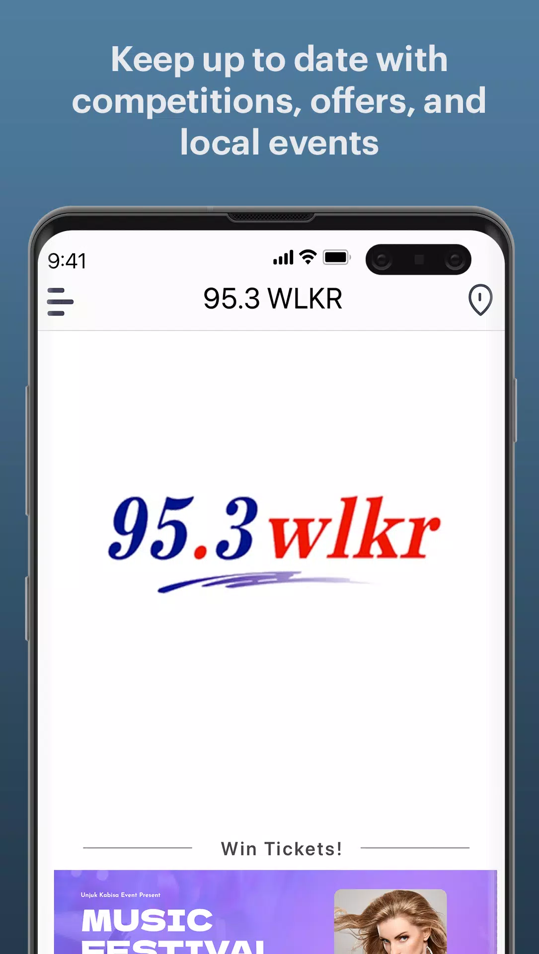 95.3 WLKR 스크린샷 3