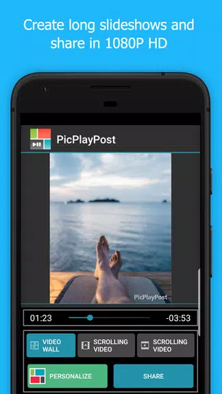 PicPlayPost 影片編輯工具、投影片播放器、拼貼程式應用截圖第4張