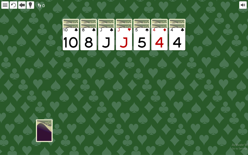 Little Spider solitaire Screenshot 3