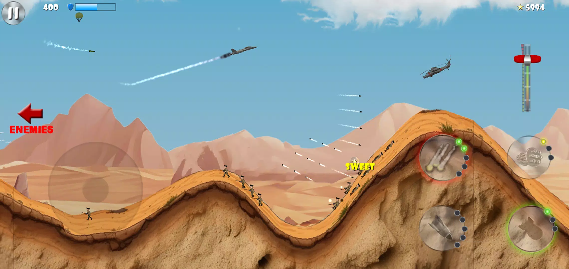 Carpet Bombing 3 Schermafbeelding 2