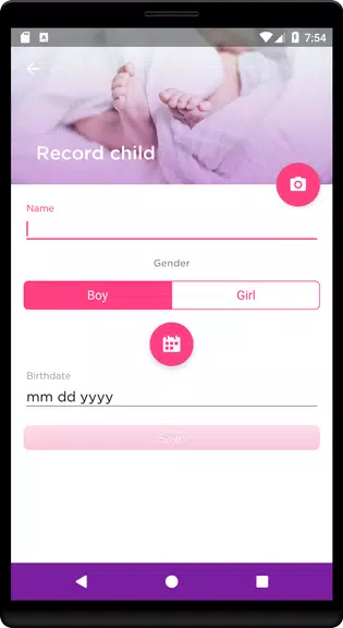 Child Growth Tracking應用截圖第2張