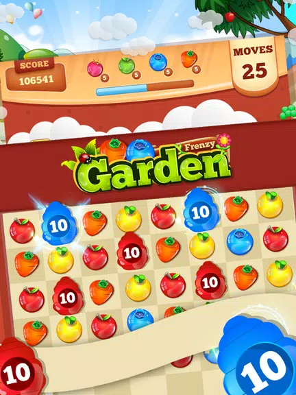 Garden Frenzy ဖန်သားပြင်ဓာတ်ပုံ 1