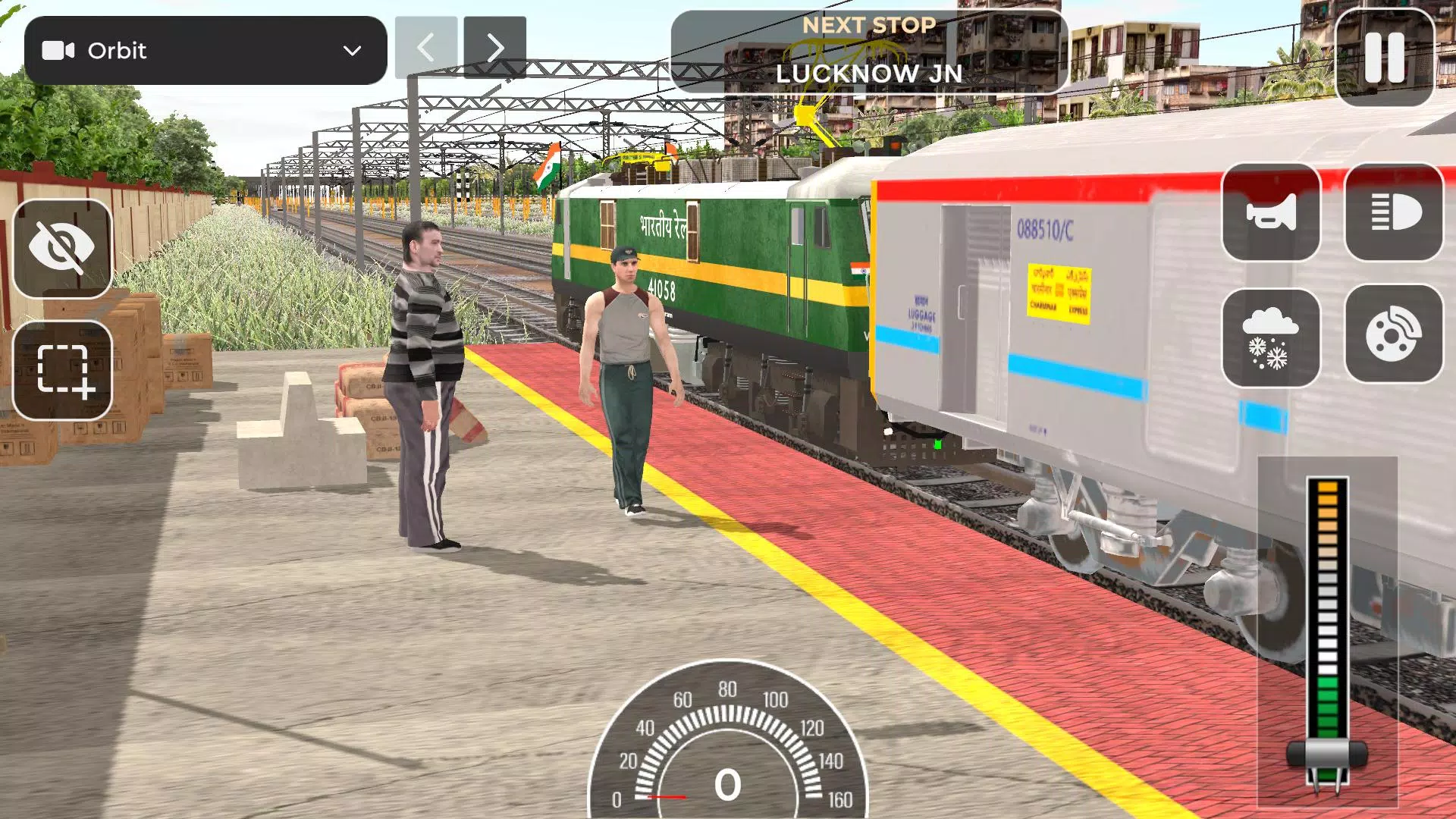 Indian Railway Train Simulator Captura de pantalla 2