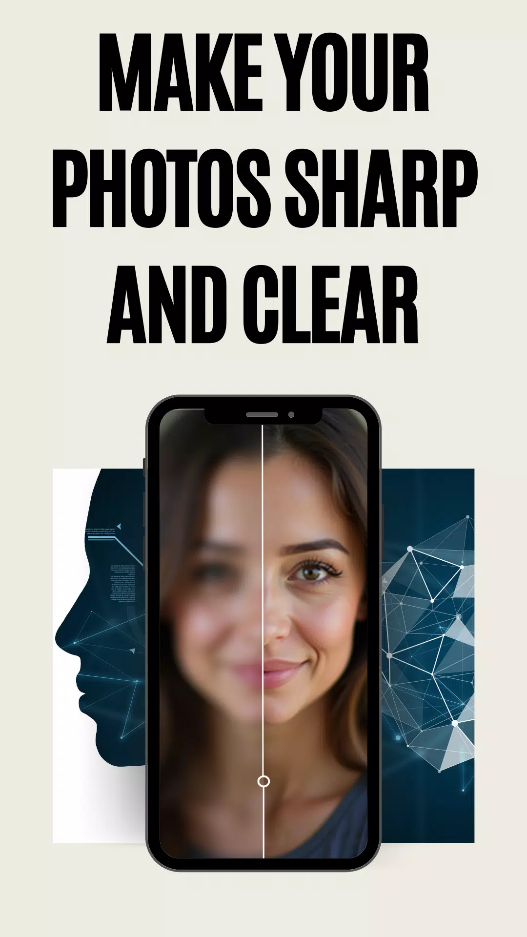 Schermata AI Photo Enhancer - Editor Pro 1