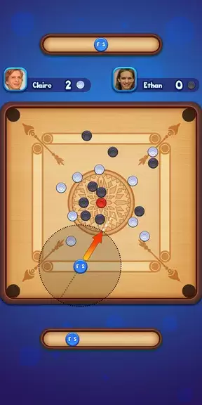 Carrom Strike - Disc Pool Game应用截图第2张