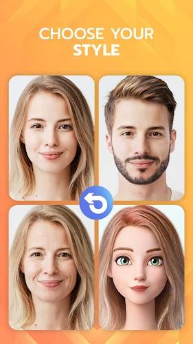 FaceLab Face Editor App, Aging Ekran Görüntüsü 1