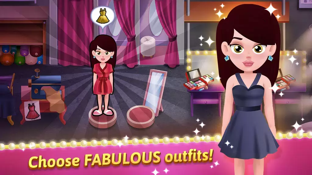 Model Salon Dash: Fashion Game Tangkapan skrin 2