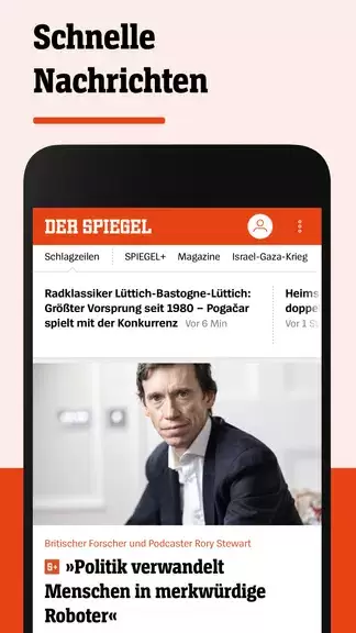 DER SPIEGEL - Nachrichten Captura de pantalla 1