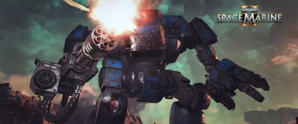 Space Marine battle scene