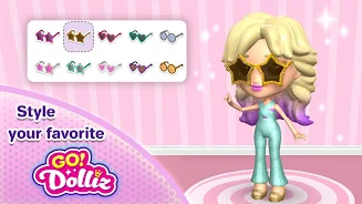 Go Dolliz: Doll Dress Up Capture d'écran 2