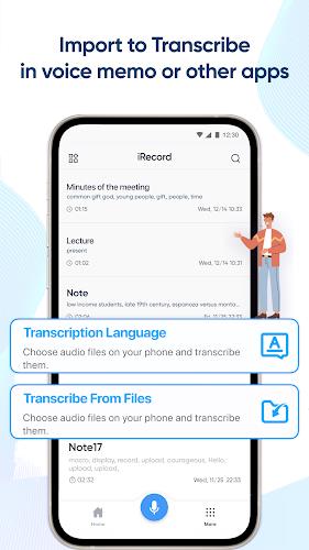 iRecord: Transcribe Voice Note Screenshot 2