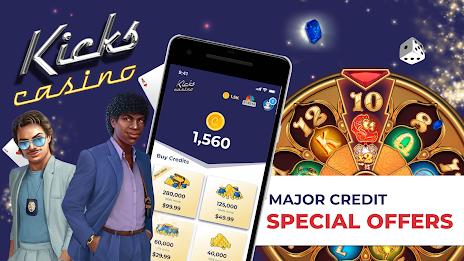 Kicks Casino Ekran Görüntüsü 2