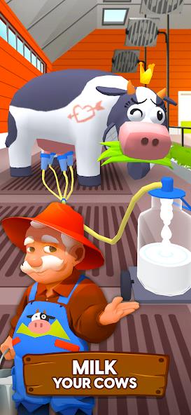 Milk Farm Tycoon Mod Скриншот 1