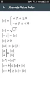 Schermata Math Formulas Algebra 4