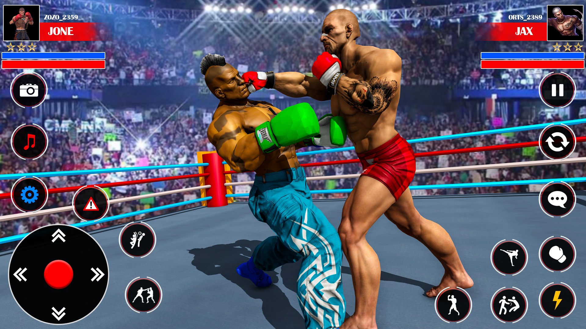 Real Punch Boxing Games 3d ภาพหน้าจอ 1