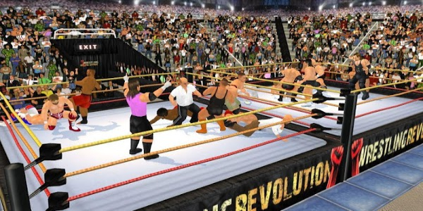 Wrestling Revolution 3D Mod Tangkapan skrin 2