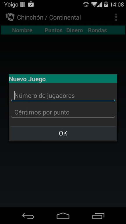 Continental Rummy Capture d'écran 3