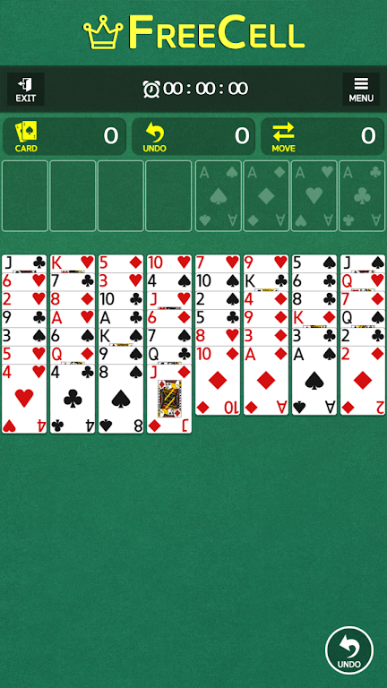 FreeCell - Classic Card Game Captura de tela 1
