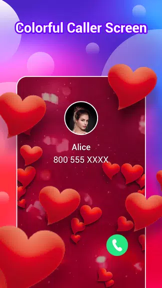 Color Call Screen - Call flash Скриншот 2